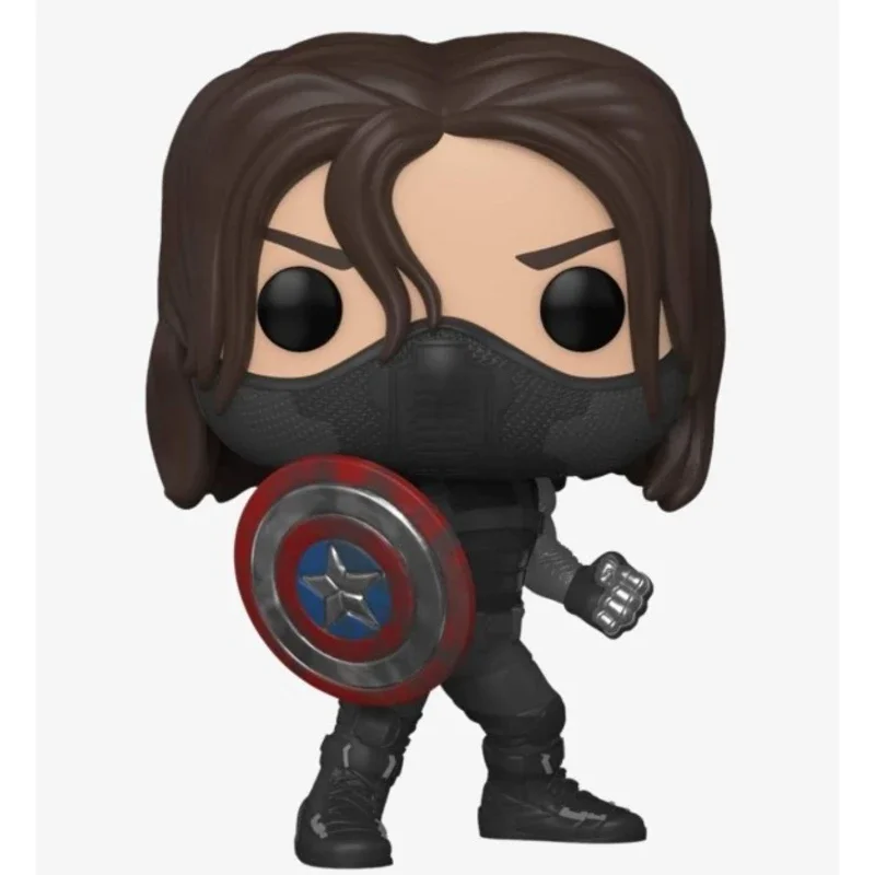 NEWest Arrival Funko Captain America Series Winter Soldier #838 Decoration Model Toy for Children\'s Toy Birthday Gift Collection