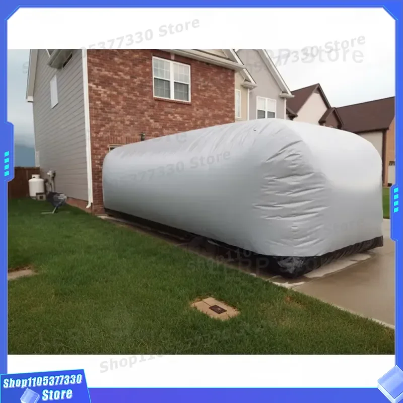 Durable Outdoor Inflatable Car Cover Waterproof Sunscreen Windproof Hail Protection Easy Install Flood Control Latest Design