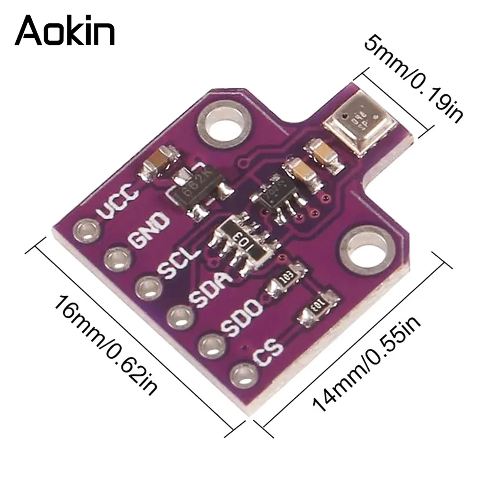 BME680 Digital Temperature Humidity Pressure Sensor CJMCU-680 High Altitude Module Development Board