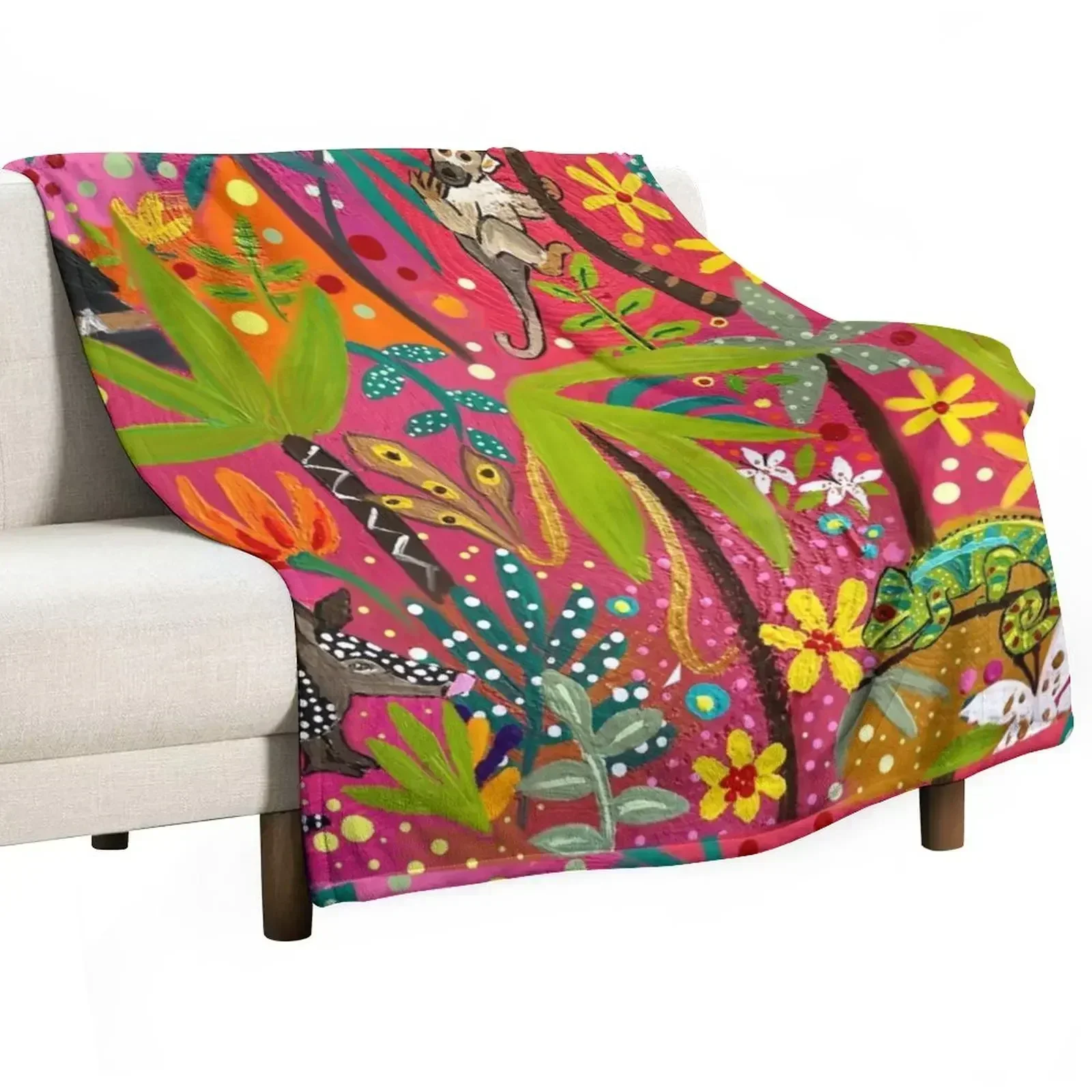 Crazy Amazonia Throw Blanket Blankets For Bed Summer Blankets