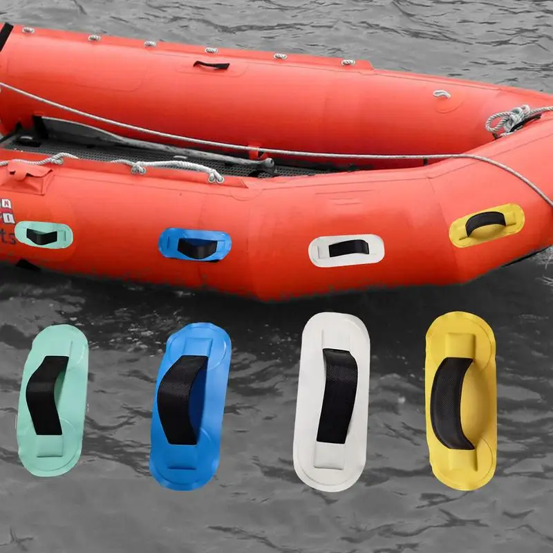 Kayak Carry Handles Carry Handle Grab For Inflatable Boats PVC Kayak Seat Strap Handrails PVC Handle For Dinghy Canoes Raft And