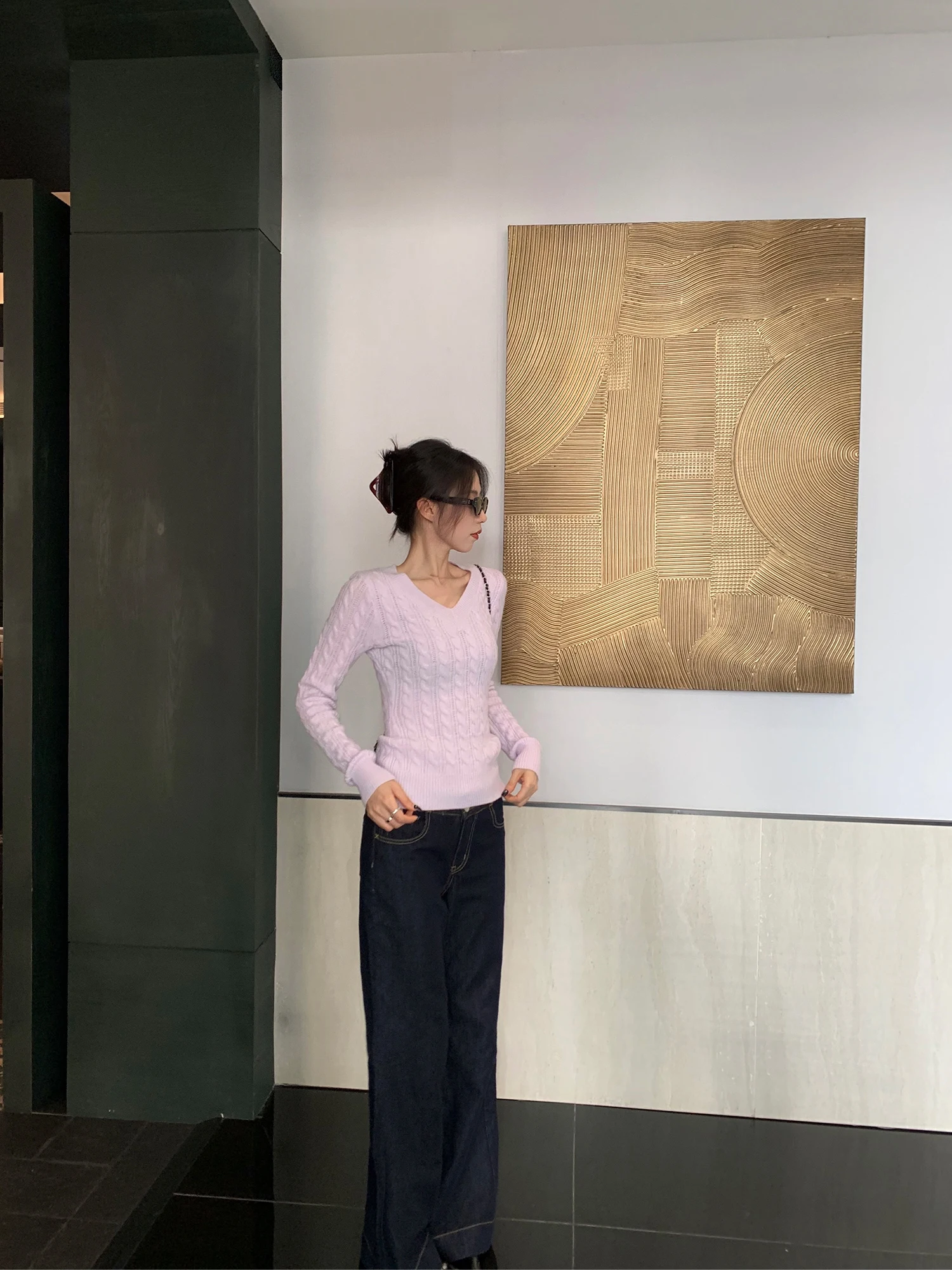 

Джинсы женские Nuomici High nce, оригинальные, цвета натуральной кожи, зауженные, с низкой посадкой, из лиоцелла и хлопка, универсальные, для повседневной носки...