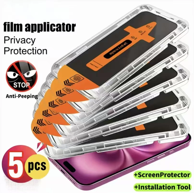 1/2/3/4/5PCS Sichtschutzfolie für Samsung S26+ S26Ultra S25 S25 Ultra S24 Ultra S25+ S24+ S22+ S23+ S26 + gehärtetes Glas