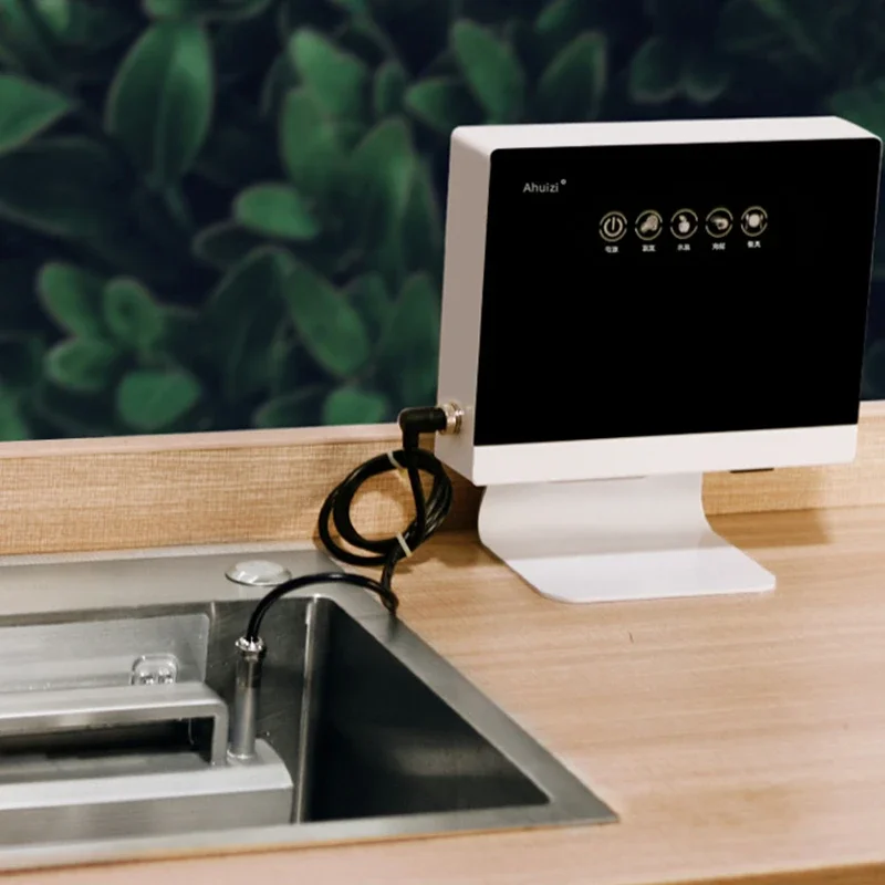 Máquina de lavar louça ultrassônica doméstica automática, 110v/220v, portátil, pequena, independente, sem instalação, pia de cozinha, versão em inglês