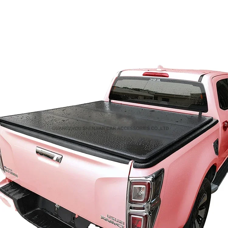 Top Quality Truck Bed Cover Hard Tri-fold Tonneau  for Isuzu D-max