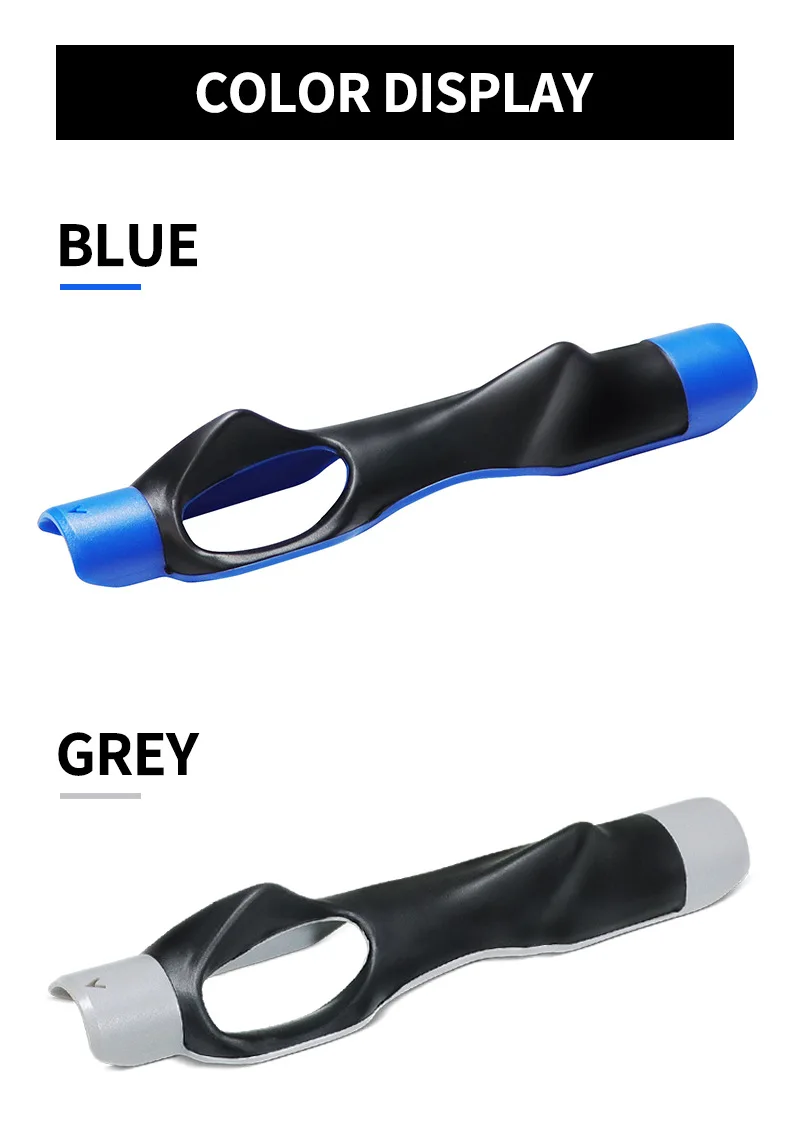 Golf Grip Trainer Golf Club Trainingshilfe Verbessern Sie die Griffstärke Golf Grip Kit für Golfschläger, um die richtige Handposition zu trainieren – Detail 11