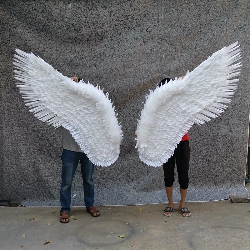 Internet celebrity wall store background wall decoration feather wings wedding set wall decoration props angel