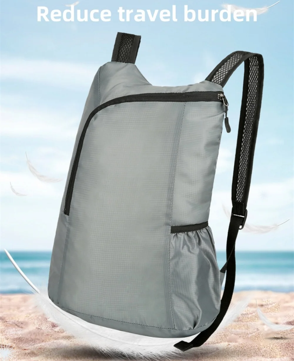 

Легкий компактный рюкзак, складной нейлоновый походный рюкзак, сверхлегкий складной рюкзак для мужчин и женщин, кемпинг на открытом воздухе