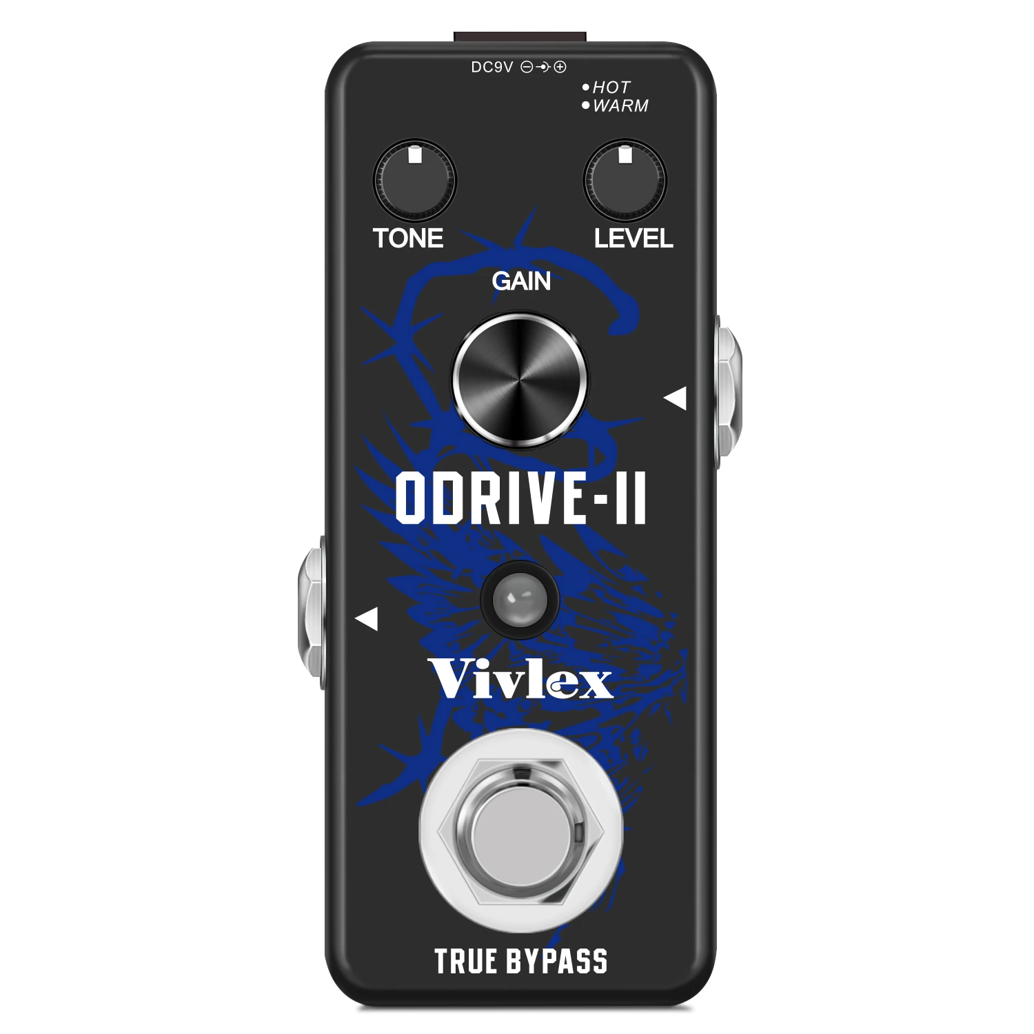 

Vivlex LEF-302B ODRIVE-II Classical Electronic Overdrive Guitar Effect Pedal True Bypass2 Working Mode Full Metal Case