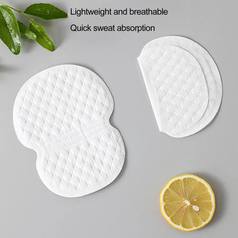 20 Pcs Anti-sweat Stickers Deodorization Thin Macromolecule Invisible Sweat Pads Underarm Dress Clothing Sweat Pads For Summer