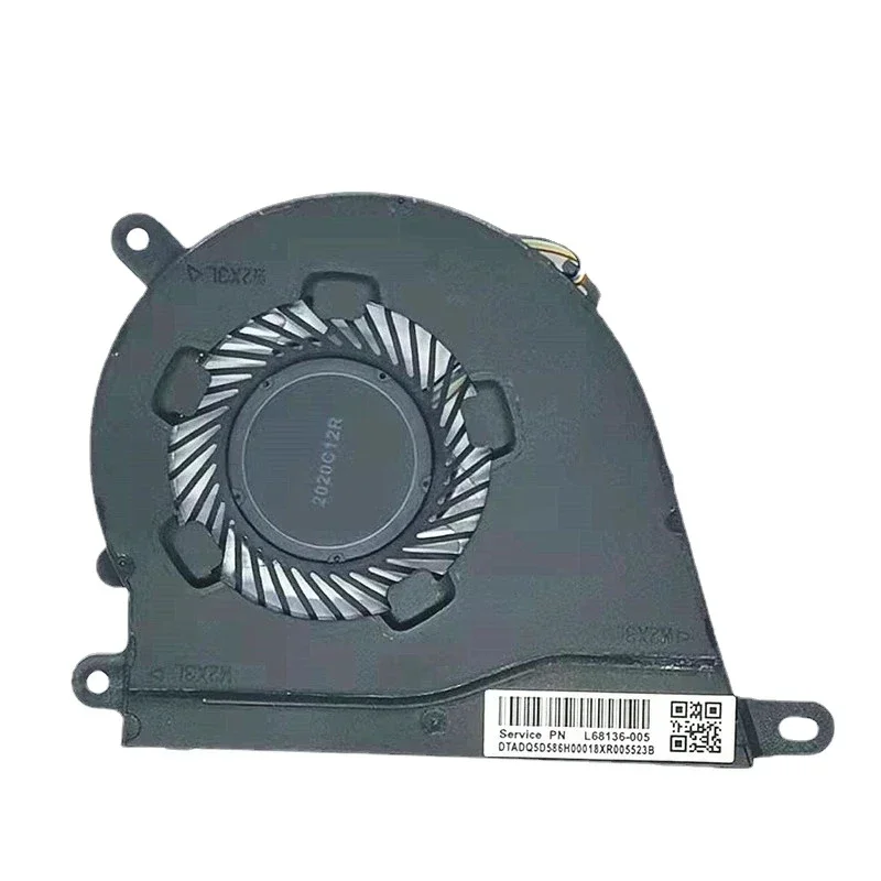 Original New CPU Fan For HP 340S G7 14-DQ 15s-fq 15s-eq 15-DY Fan TPN-Q242