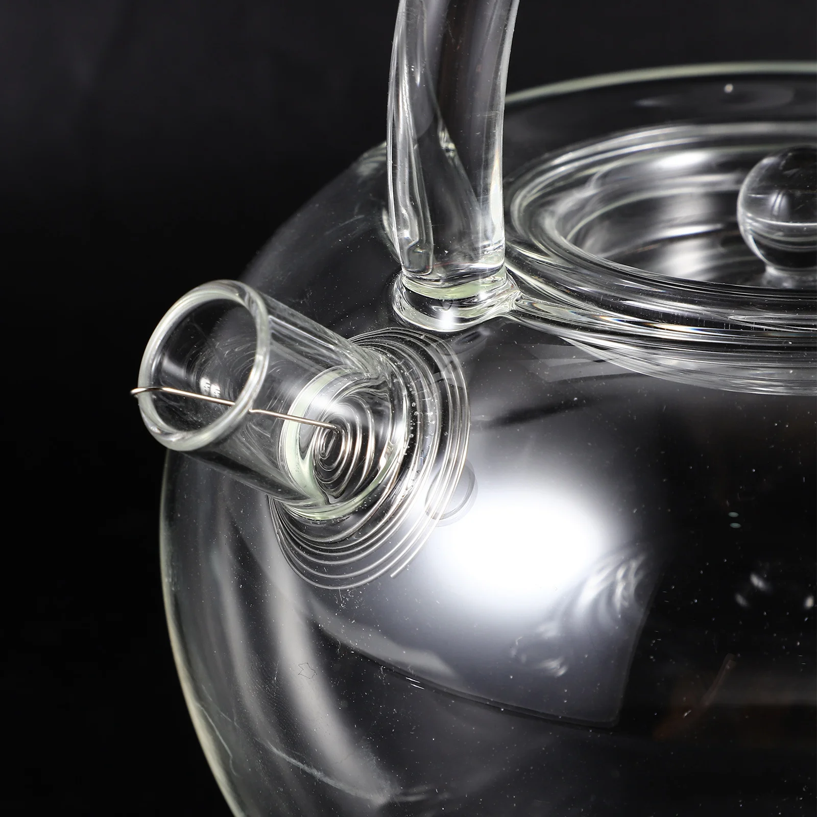 

Термостойкий стеклянный чайник, маленький чайник, прозрачный вкладыш, цветущий чайник, кофейник для домашнего использования, маленький чайник