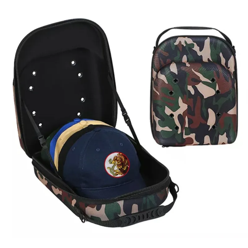 1pc EVA duckbill cap storage box multifunctional portable hard shell anti pressure deformation outdoor baseball cap storage