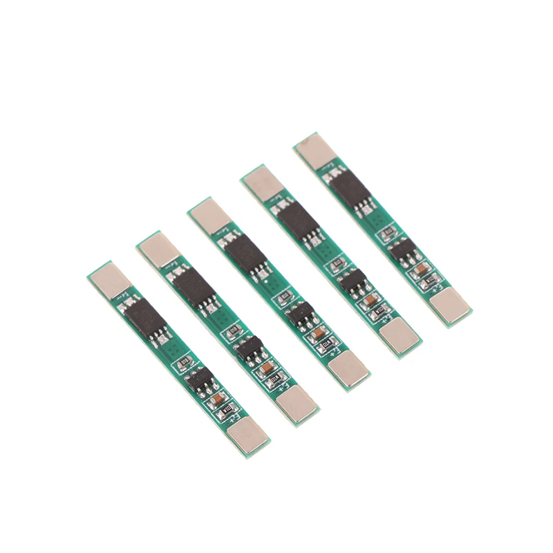 5pcs 3.7V Lithium Battery Charging Protection Boards Module 3A Overcurrent Value