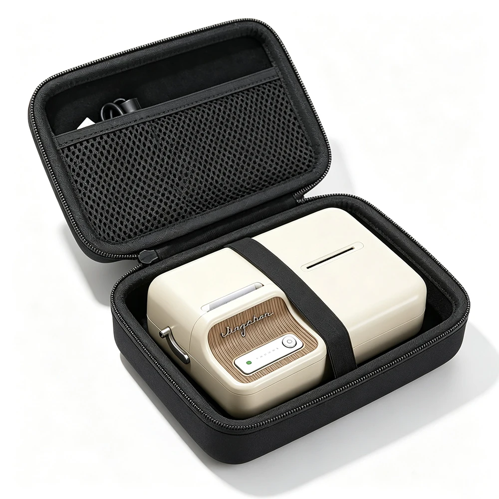 Hard Carrying EVA Case for Niimbot B21/B21 Pro Portable Thermal Printer Case Shockproof Bag-Case ONLY
