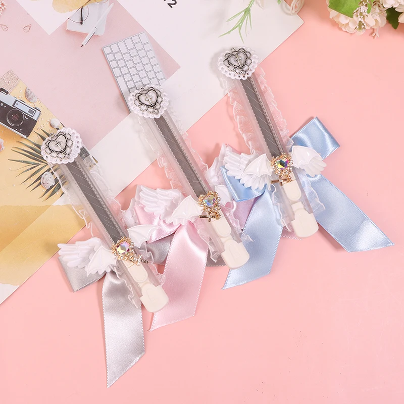 Creative High-color Lace Stationery Craft Knife Ribbon Wing Letter Cutter Open Box Tool Ballet Wind Bow Tie Handmade Craft Knife