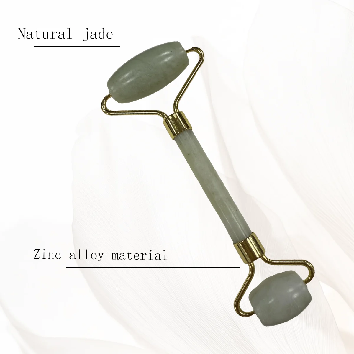 The new high-quality natural jade V-face massage roller, double-headed lifting and firming contours, suitable for men and women