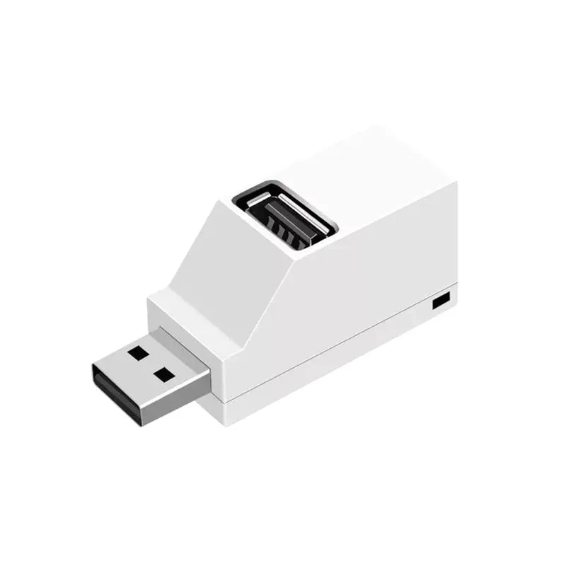 

1/2/3/4/5/6Pcs Mini 3-Port USB 2.0 Hub Ultra Thin Single For Laptop Desktop Plug And Play No Driver Required High Stability Low