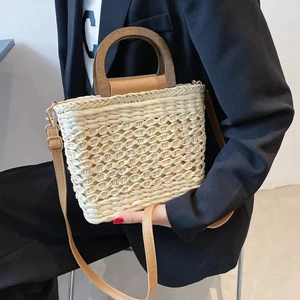 JIOMAY - Tasarımcı Çantası Sahilde Lüks Kadın çantaları, Yazın Araba Kullanmak, İpli Kapalı, Tığ İşi, Dokuma Çanta, Yüksek Kaliteli, 2024 Cebinizi tığlamak için en iyi 10 satış-no. 10