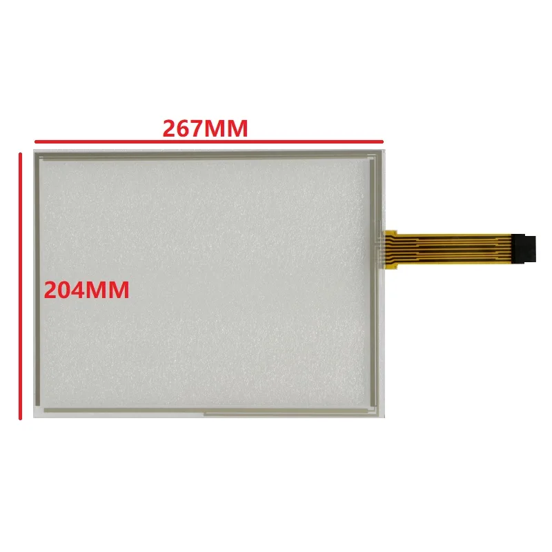 

12.1" 8 Wire For 3M MicroTouch RES-12.1-PL8 95419/E188103 Resistive Touch Screen 267*204mm