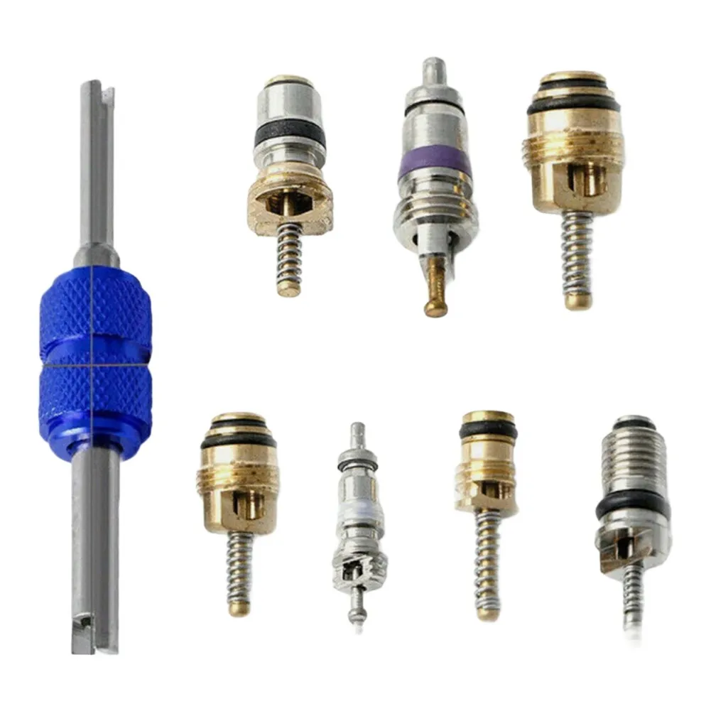 Alloy Air Conditioning Valve Core Kit 40 pcs for HVAC System Maintenance Fast Replacement Parts for AC Professionals