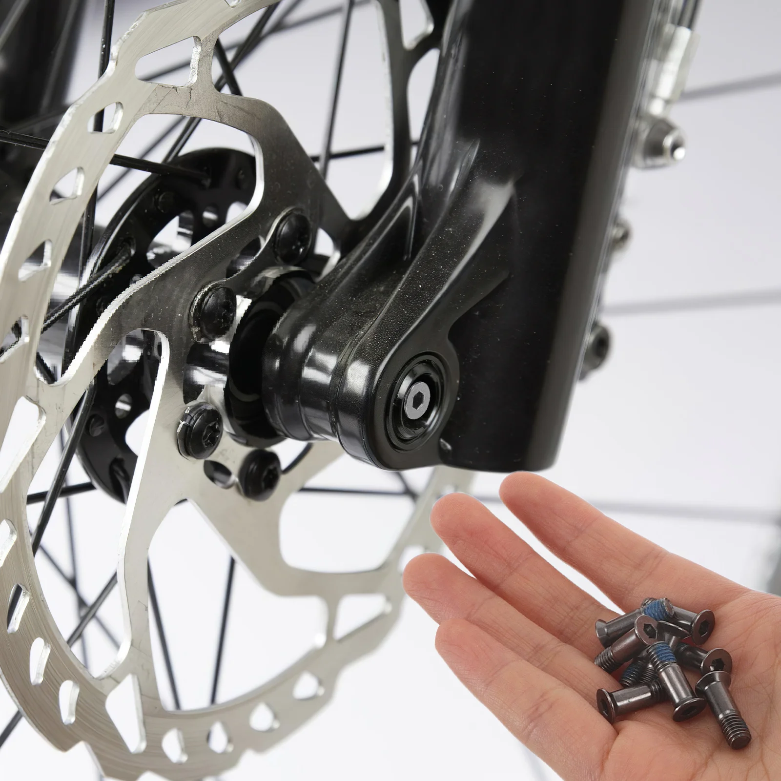 

20Pcs Rear Derailleur Guide Wheel Screw M5 Alloy Fasteners for Mountain Road Folding Bikes Bike Gear Adjustment Tension Bolt