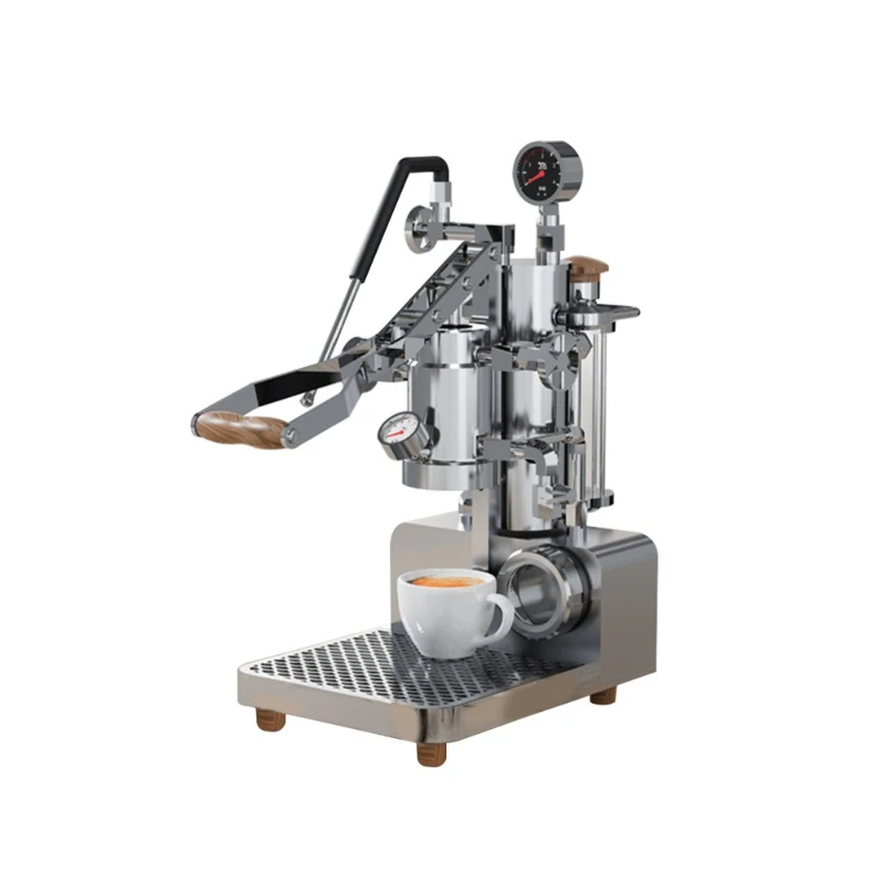 

3/3S Hand Press Coffee Machine Household Italian Semi-automatic Transformer Tie Rod Manual Coffee Machine Steam Milk Foam