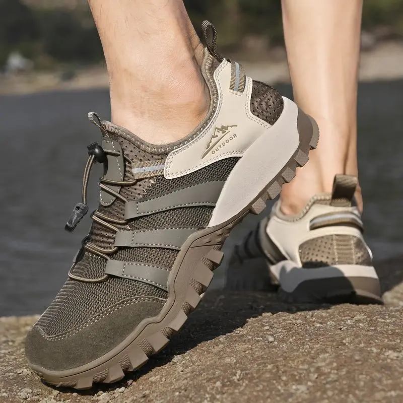 

2026 Hot Sale Climbing Shoes Men Breathable Mountain Hiking Shoe Non-Slip Gym Shoes For Man Wearable Men Sport Mountain Shoe