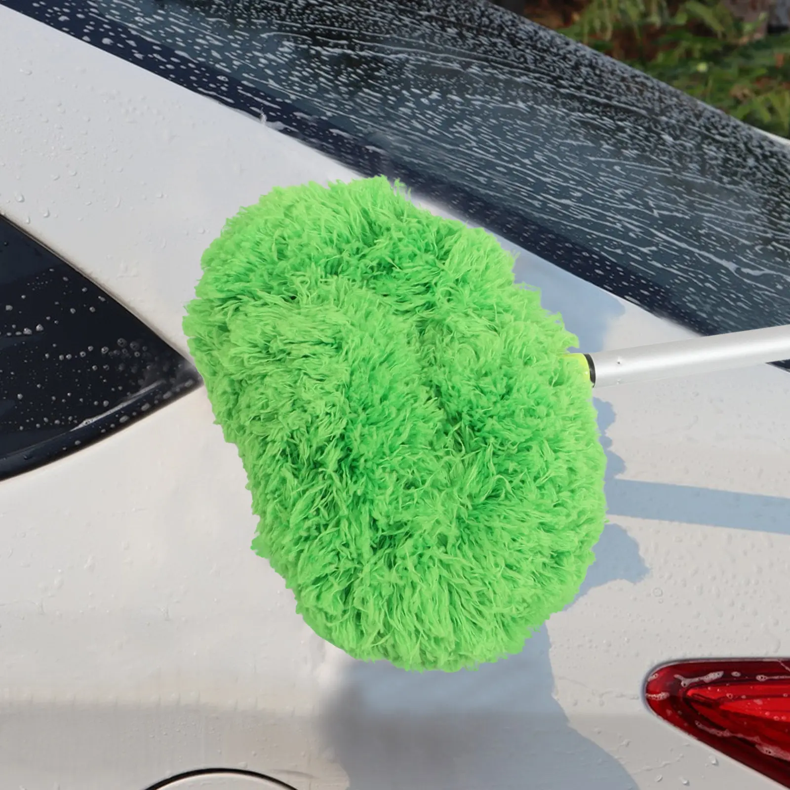 

Удлиняемая щетка для уборки с удлинительной ручкой для труднодоступных мест, щетка для вентиляторов и паутин, легкая, прочная, из полипропиленового волокна