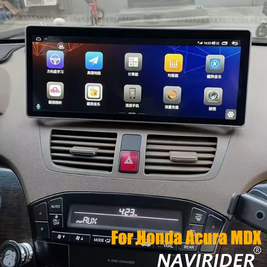 

12.3-inch Android 15 Stereo GPS Navigation For Honda Acura MDX 2007-2013 Car Radio Multimedia Video Player DSP Carplay Head Unit