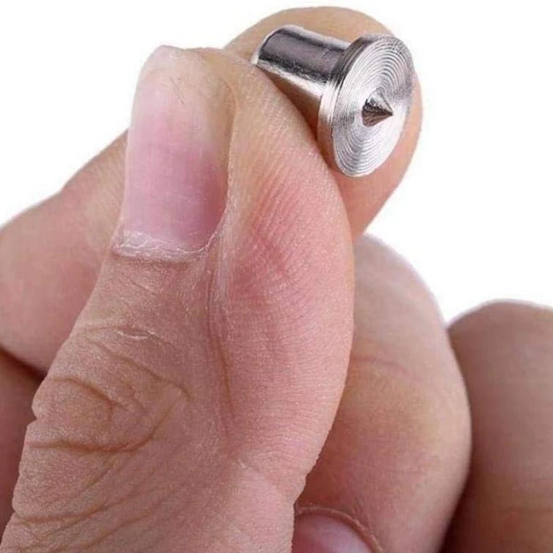 ABUL-Juego de puntos centrales de pasador de taladro para carpintería, herramienta de alineación, localizador de pasadores de madera redondos de 6/8/10/12 Mm para una perforación precisa