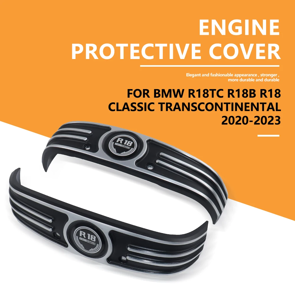 

New Arrival for BMW R18TC R18B R18 Classic Transcontinental 2020 2021 2022 2023 Motorcycle Engine Guard Protective Cover R 18 TC