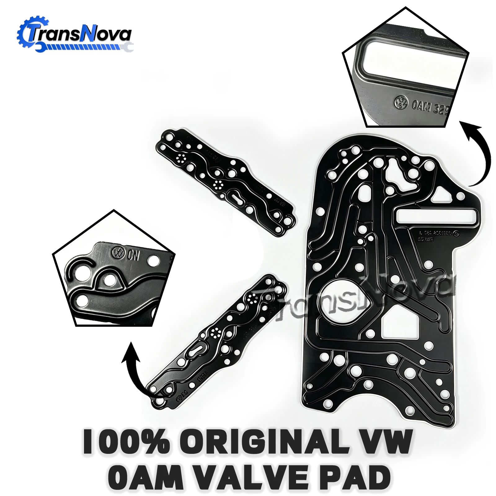 100% Original Neues 0AM DQ200 DSG 7 Getriebegehäuse-Reparaturset Ventilplatte Dichtung 0AM325066C Für Audi VW Skoda SEAT SKODA – Detail 2