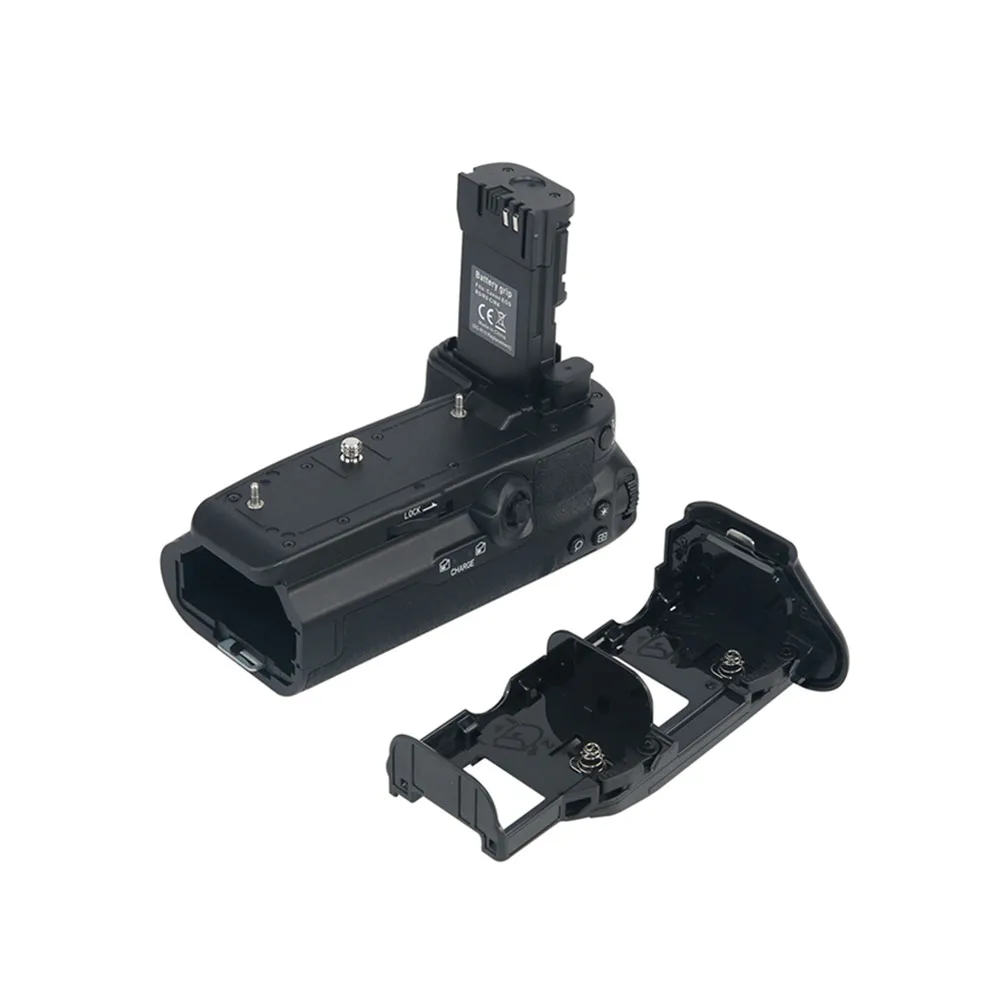 R5 R6 Battery Grip Vertical Holder Power Supply for Canon EOS R5 R6 Mark II R5C & 2pc LP-E6 LP-E6N LP-E6NH Remote replace BG-R10