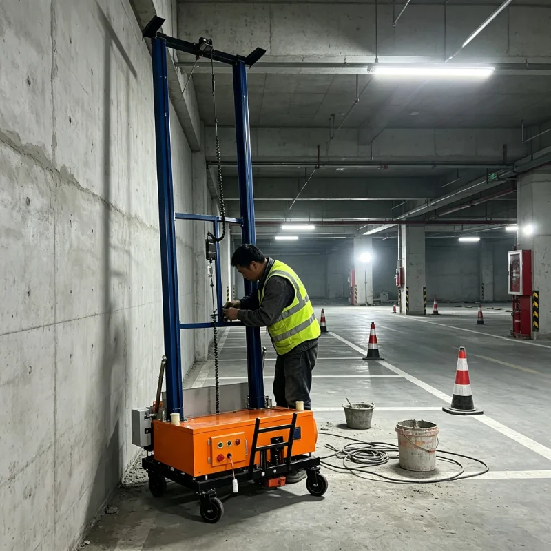 Fully Automatic Intelligent Wall Plastering Equipment Wall Cement Plaster Machine Robot Plaster Tool Wall Paintering Machine