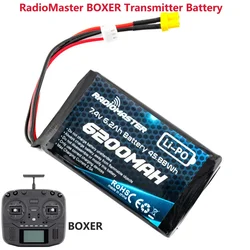 RadioMaster BOXER TX16S oryginalny nadajnik 2S 7.4V 6200mAh bateria Lipo uniwersalny moduł baterie pilot