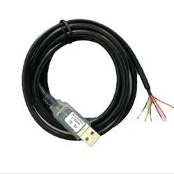 USB-RS422-WE-1800-BT USB-RS422 Converter Cables IEEE 1394 USB to RS422 Embeded Conv Wire End 1.8m ftdi