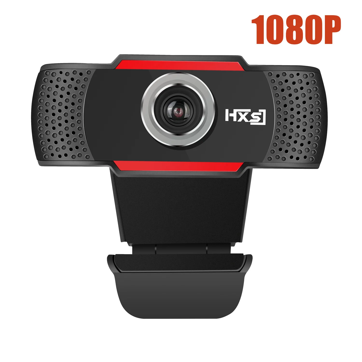 HD 720P 1080P Computer Camera Built-in MIC 30FPS 120 Degree Rotatable Webcam