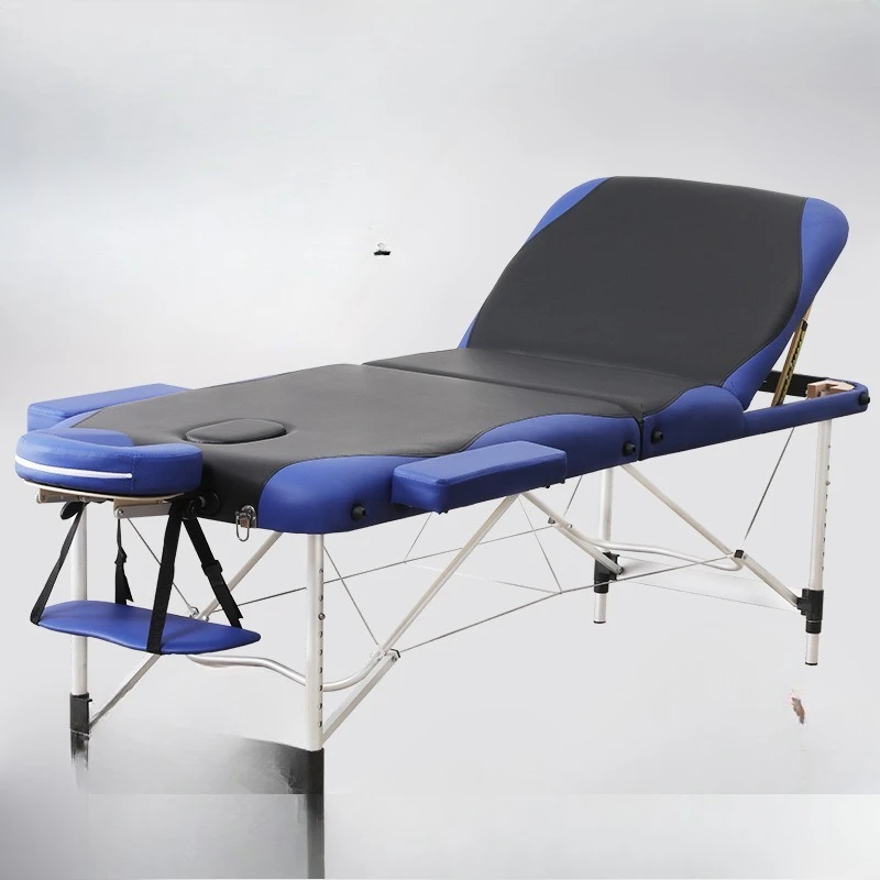 

High-grade folding massage beauty , physiotherapy bed, massage bed, aluminum alloy tripod