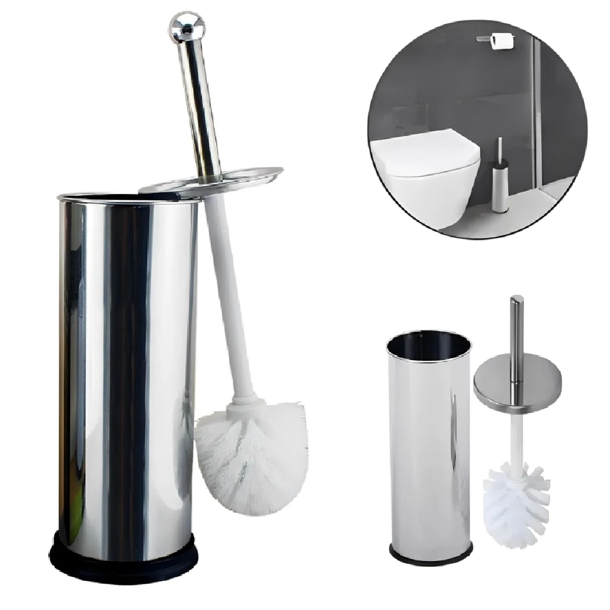 Sanitary Brush Stainless Steel Support For Cleaning Private Vot