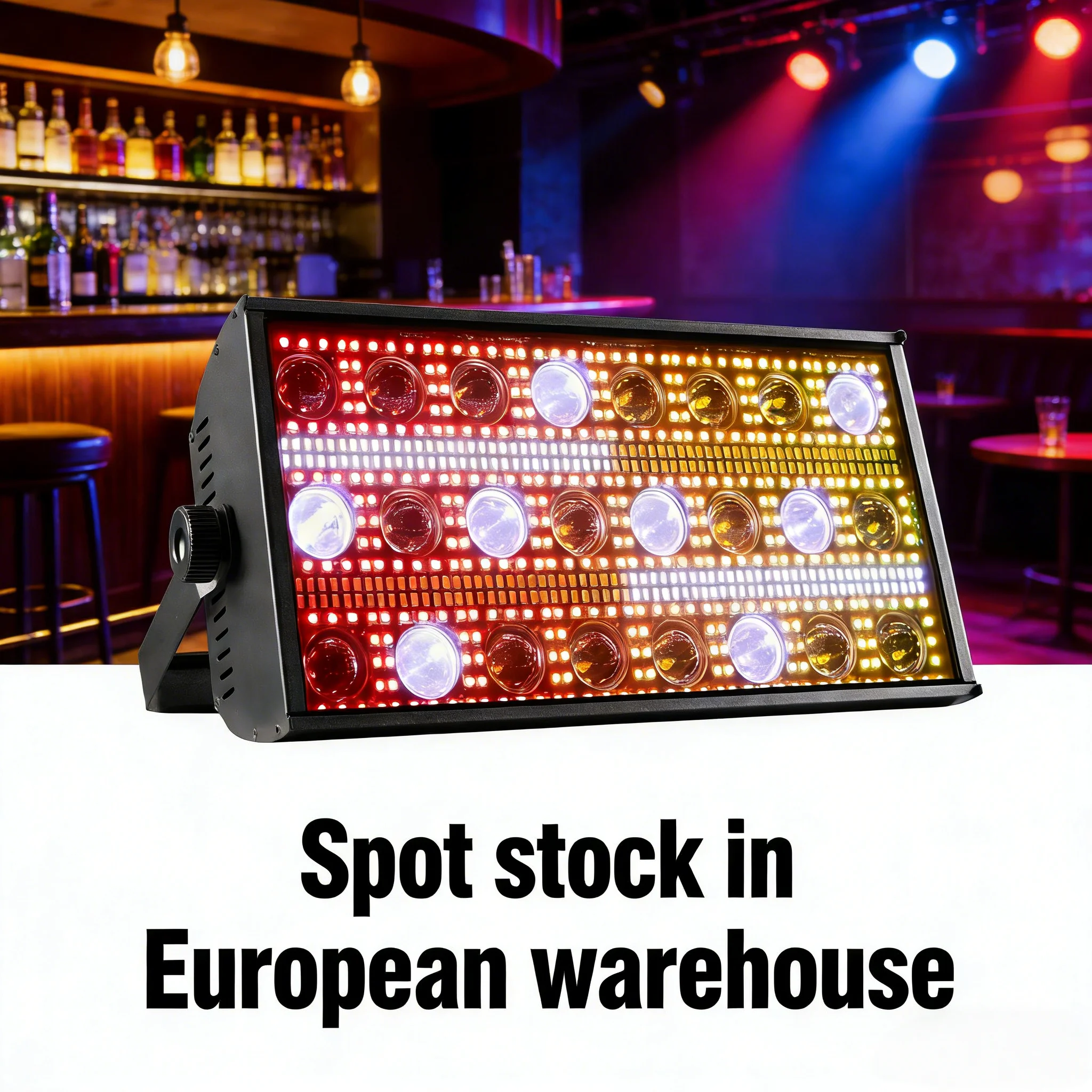300W LED RGBW Strobe Beam Light Professional Stage Lighting Effects with Dimmable Color Changing for Party KTV