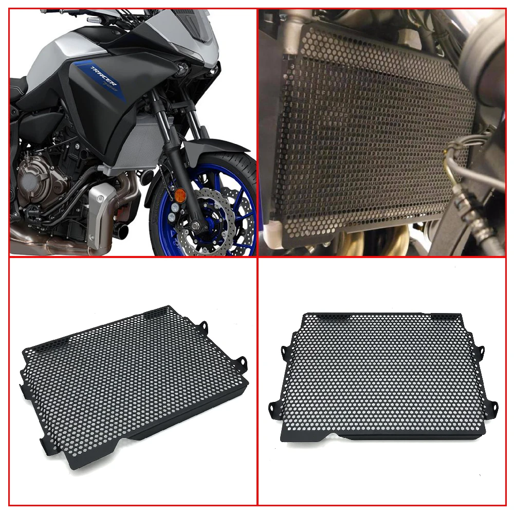 

Fits for Yamaha TRACER 7 GT MT07 MT-07 Tracer 700 ABS 2016-2025 Motorcycle Engine Radiator Cover Cooler Grille Protector Guard
