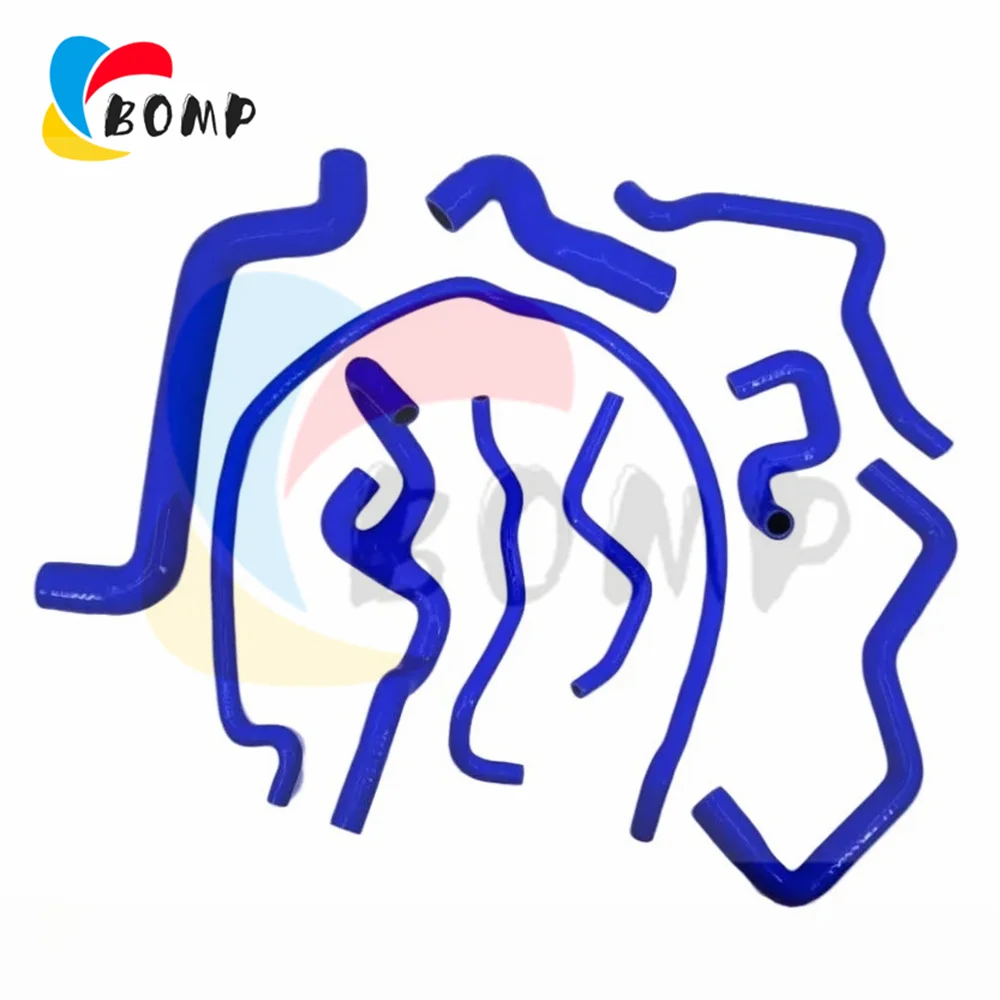 ل SAAB 9-5 95 2.0T 2.3T B205 B235 2002-2009 سيليكون المبرد المبرد خرطوم أطقم #2