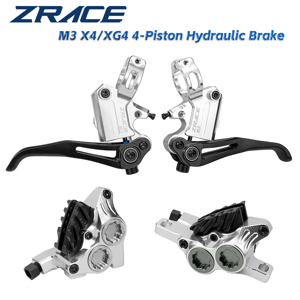 エビネク ハルりく セット ZRACE M3 X4 / XG4 Bike Hydraulic Brake,Full CNC Lightweight,Oil