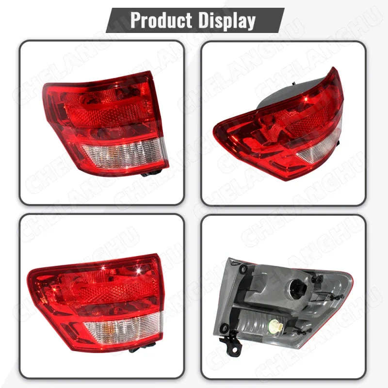 1Pc Left Outside Tail Rear Lamp light For Jeep Grand Cherokee 2011 2012 2013 Car Outer Taillight 55079421AG