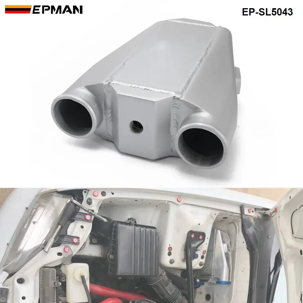 Universal Aluminum Water To Air Turbo Intercooler Front Mount 9.5\