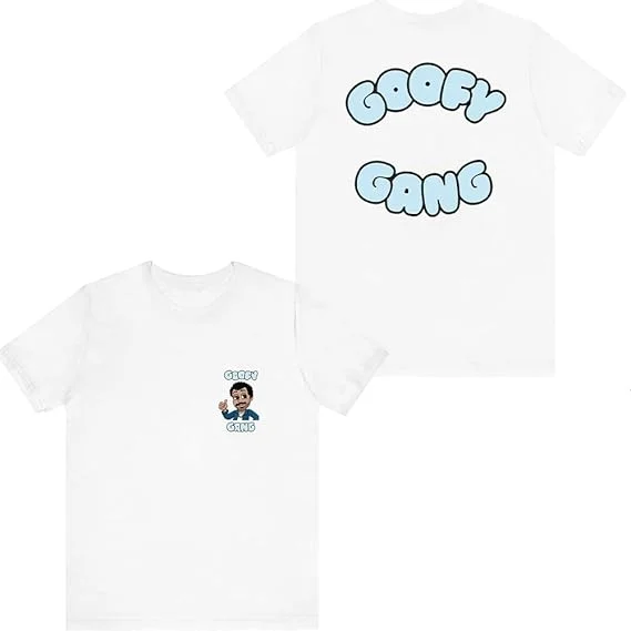 Morgan Jay Merch Goofy Gang Logo T-Shirt Men Women Shirt Short Sleeve Casual Graphic Tee
