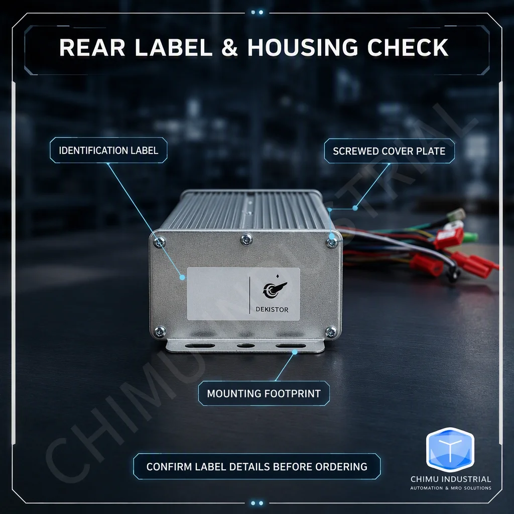 【CHIMU INDUSTRIAL】 Multi-Channel Electric Motor Controller 48V 60V 72V 45A 1500W 1800W Aluminum Case for Electric Vehicle