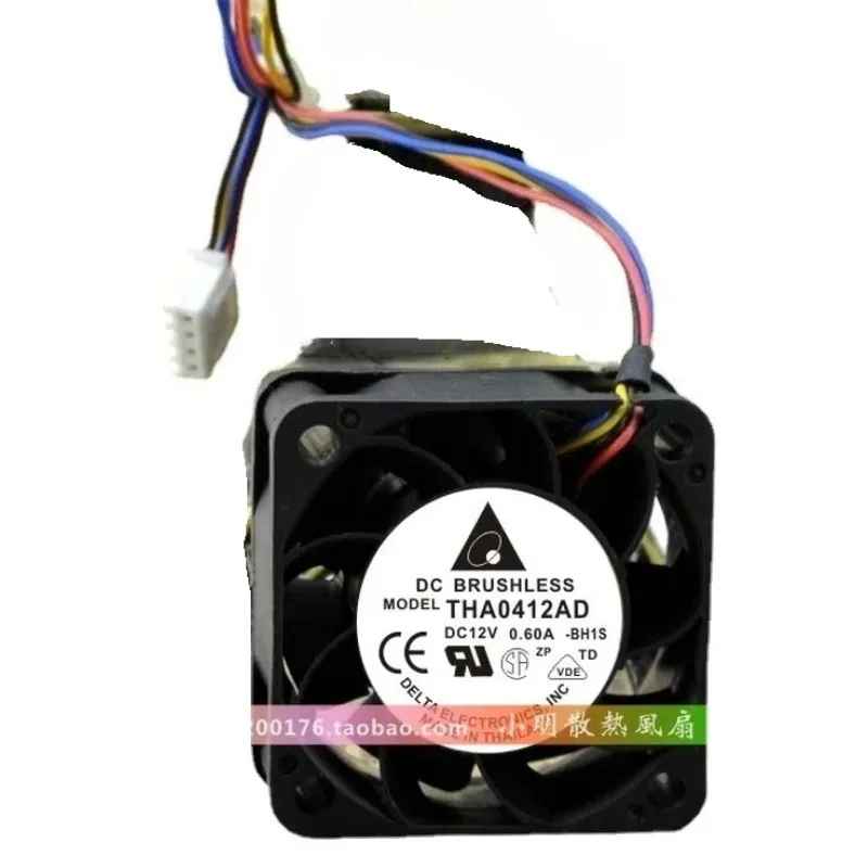 

New Cooler Fan for Delta THA0412AD 12V 0.60A Double Ball High Air Volume Cooling Fan 4cm 4020 40x40x20mm