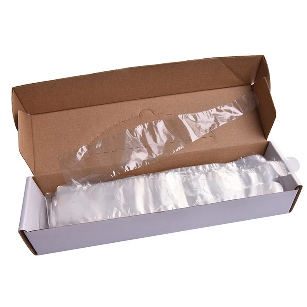 500 قطعة من الأكمام المقبض للاستعمال مرة واحدة لمقبض غطاء مرآة الفم غطاء حماية السلامة من البلاستيك الشفاف خفيف الوزن #5